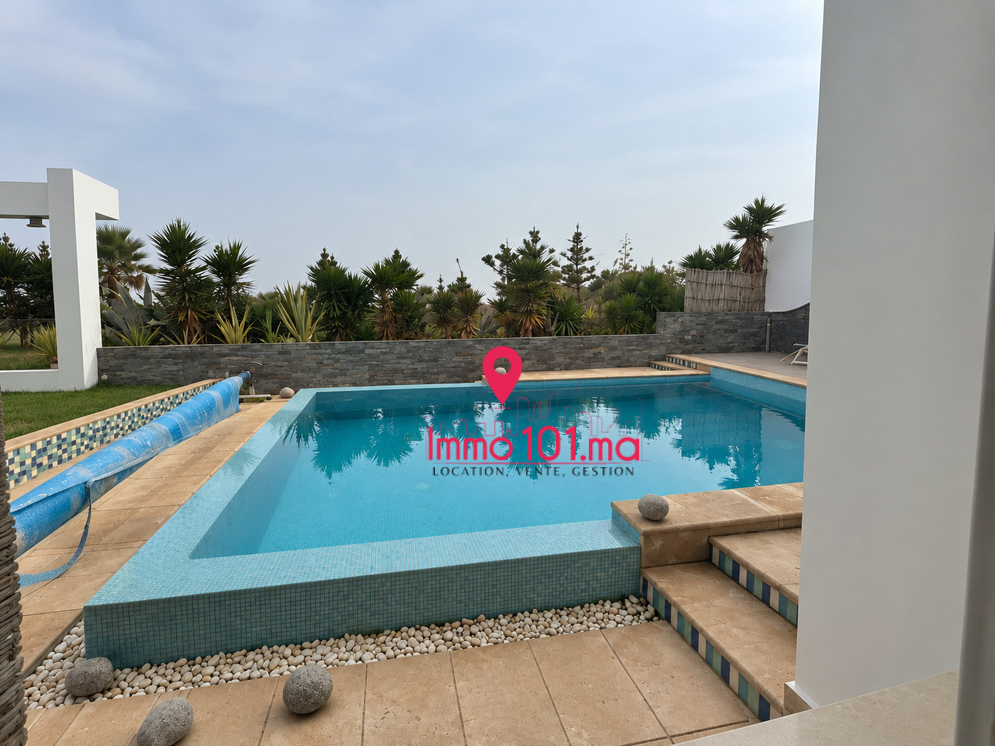Villa meublée à louer en front de mer à Skhirat - Plage ZLLVM2586